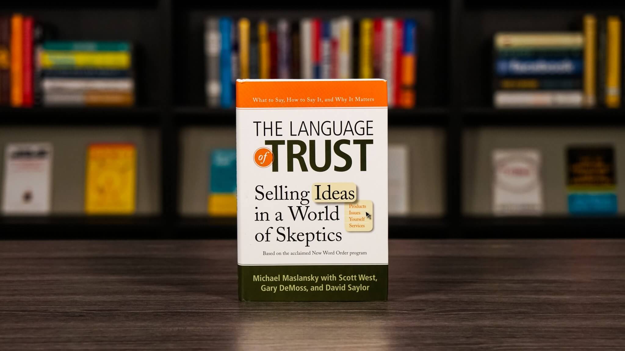 The Language Of Trust Book Cover