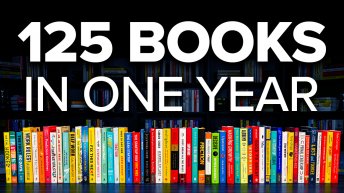 How To Read 125 Books In A Year Thumbnail