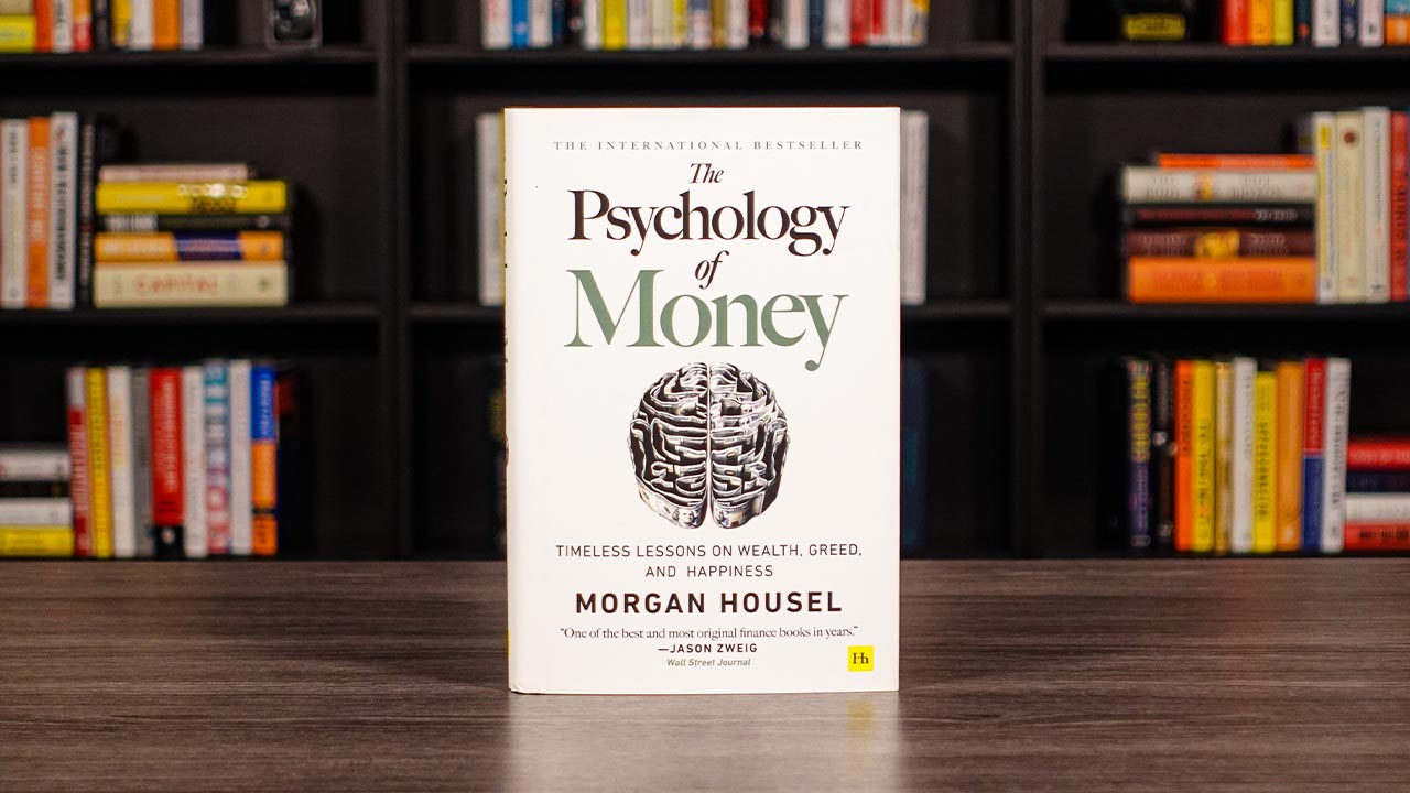 The Psychology Of Money by Morgan Housel Book Cover