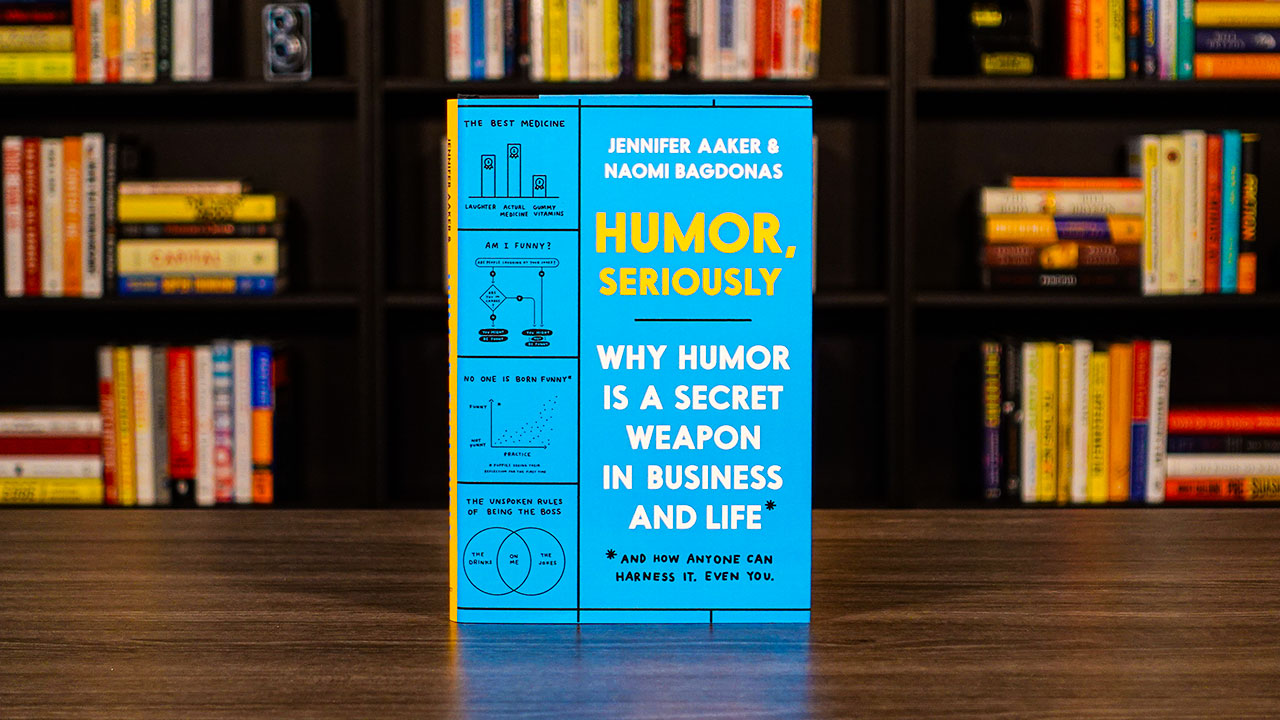 humor seriously book cover