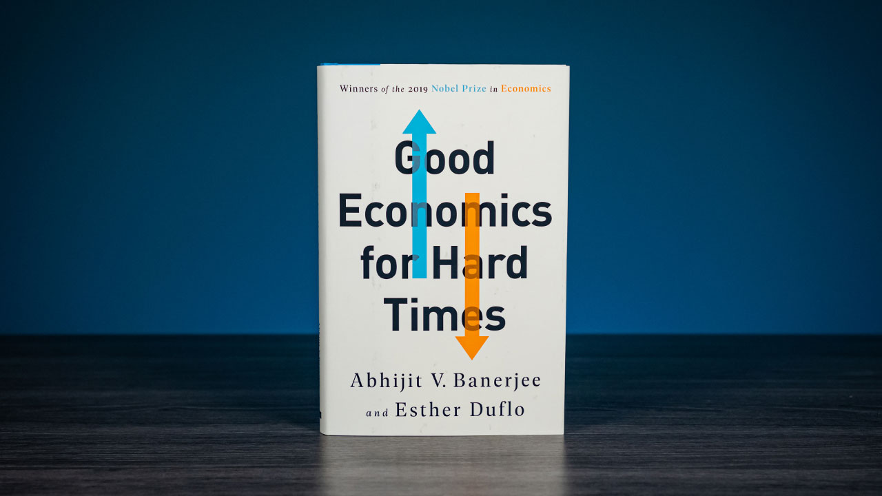 Good Economics For Hard Times by Abhijit V. Banerjee And Esther Duflo Book Cover