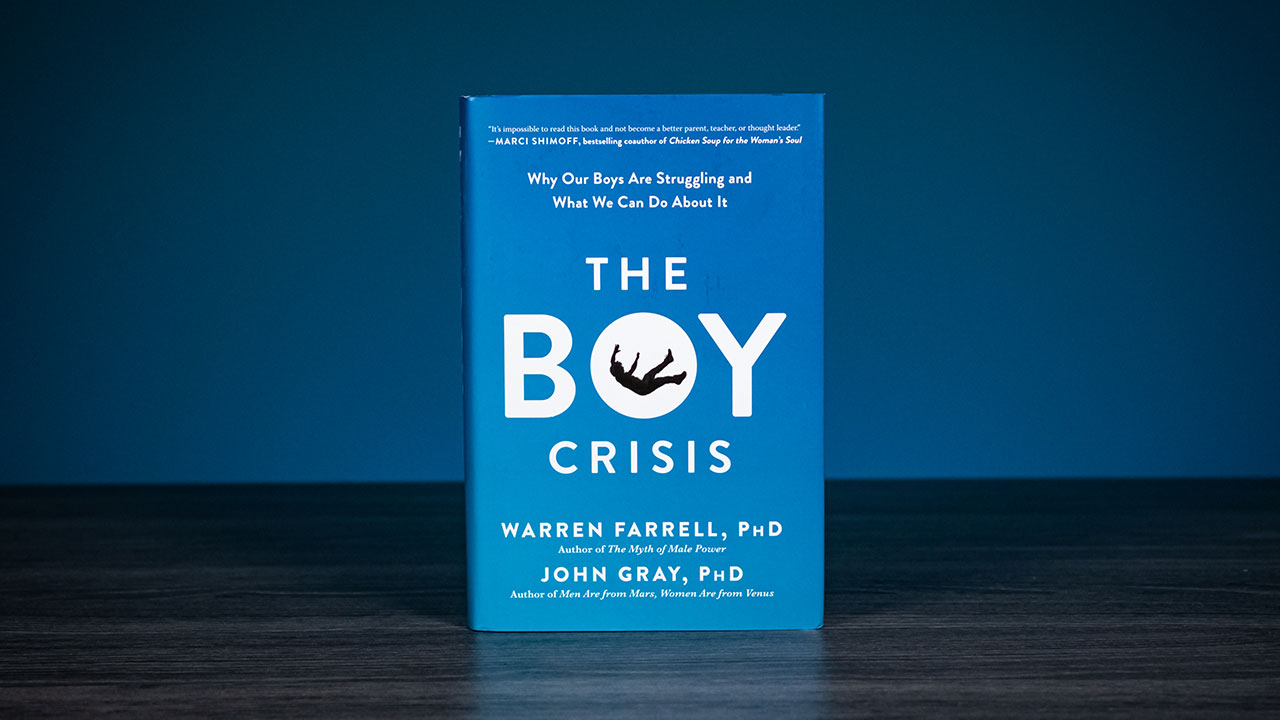 The Boy Crisis by Warren Farrell And John Gray Book Cover